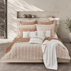 Queen Street Sand & Stone Reversible Lightweight Throw