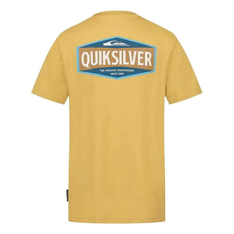 Quiksilver Big Kid Boys Crew Neck Short Sleeve Regular Fit Graphic T-Shirt