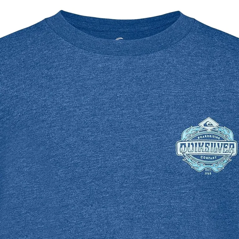 Quiksilver Big Kid Boys Crew Neck Short Sleeve Regular Fit Graphic T-Shirt