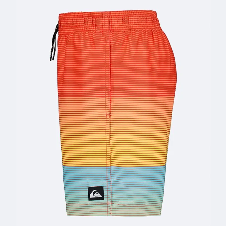 Quiksilver Big Kid Boys Striped Swim Trunks
