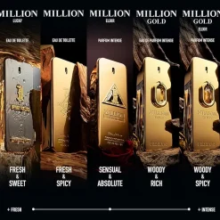 Rabanne Million Gold Eau de Parfum Intense 3-Pc Set