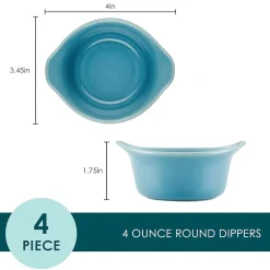 Rachael Ray Ceramic 4-pc. Ramekin Set