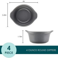 Rachael Ray Ceramic 4-pc. Ramekin Set
