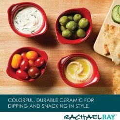 Rachael Ray Ceramic 4-pc. Ramekin Set
