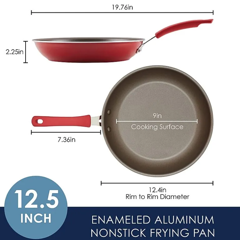 Rachael Ray Cook + Create 12.5" Non-Stick Frying Pan