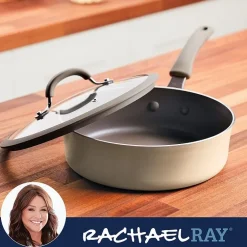 Rachael Ray Cook + Create 3-qt. Non-Stick Saute Pan