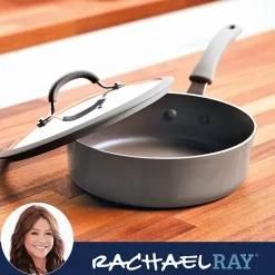 Rachael Ray Cook + Create 3-qt. Non-Stick Saute Pan