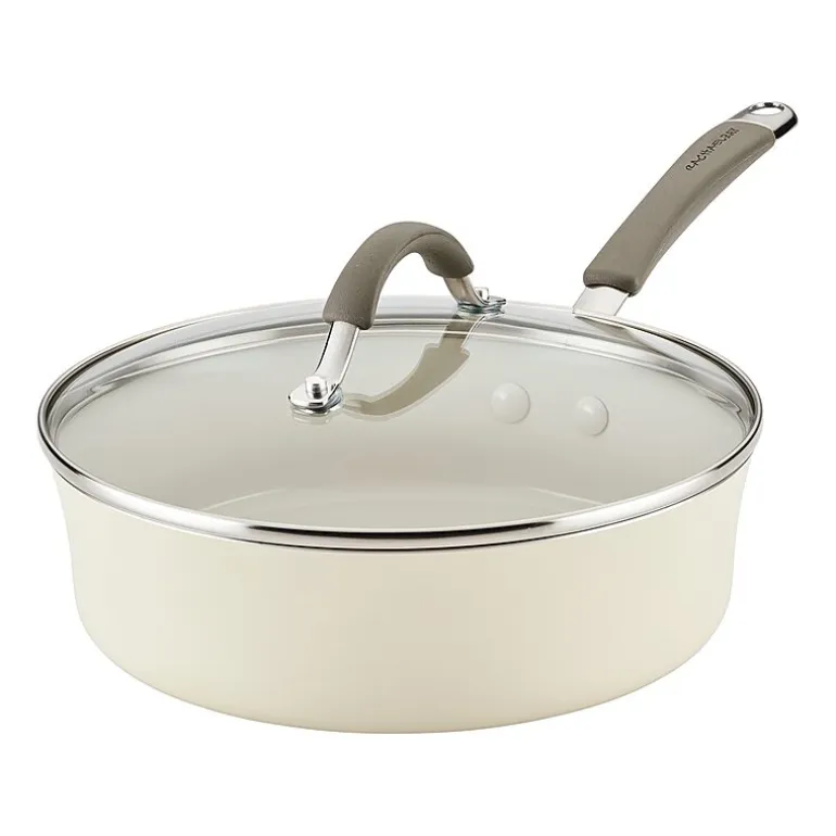 Rachael Ray Cucina Ceramic Non-Stick 3-qt. Saute Pan