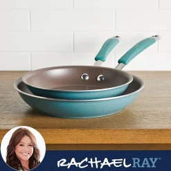 Rachael Ray Cucina 2-pc. Non-Stick Skillet Set
