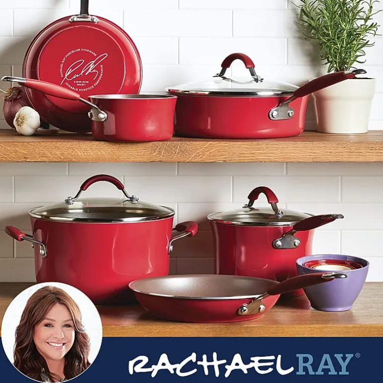 Rachael Ray Cucina 14-pc. Non-Stick Cookware Set