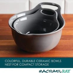 Rachael Ray 2-pc. Nesting and Mixing Bowl Set