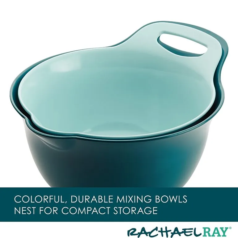 Rachael Ray 2-pc. Nesting Mixing Bowl Set