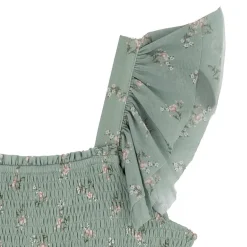 Rare Editions Big Kid Girls Short Sleeve Flutter Maxi Dress