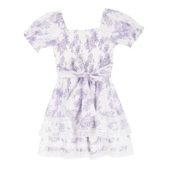 Rare Editions Big Kid Girls Short Sleeve A-Line Dress