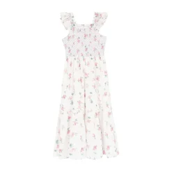 Rare Editions Big Kid Girls Sleeveless Ruffled Floral Maxi Dress