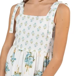 Rare Editions Big Kid Girls Sleeveless Floral Maxi Dress