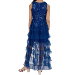 Rare Editions Big Kid Girls Sleeveless Maxi Dress