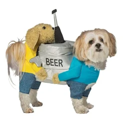 Rasta Imposta Beer Keg Dog Costume