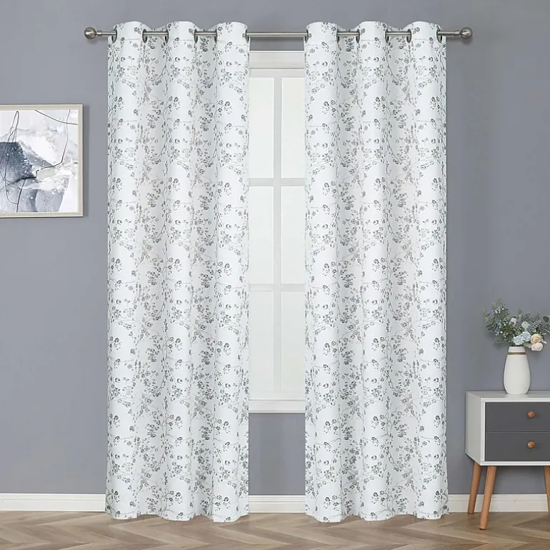 Regal Home Arlo Grommet Top Energy Saving Blackout Set of 2 Curtain Panel