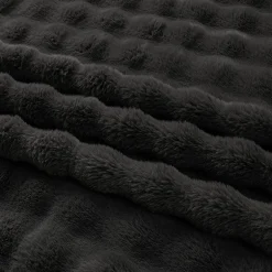 Regal Home Bubble Faux Fur 50x70 Washable Midweight Throw