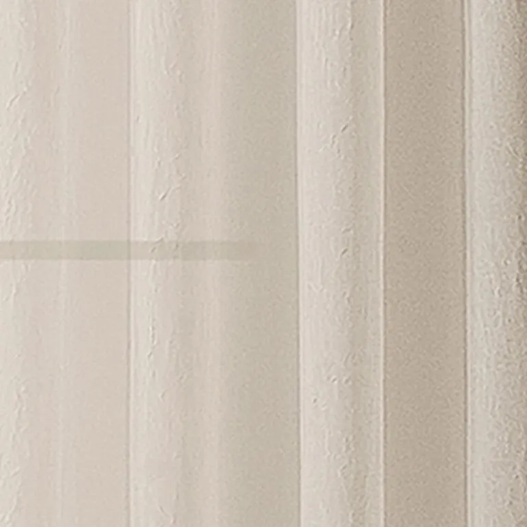 Regal Home Crushed Voile Solid Grommet Top Sheer Single Curtain Panel