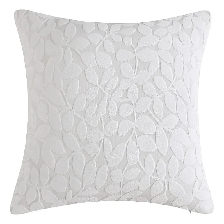Regal Home Cut Leaf 20x20 Square Throw Pillow