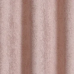 Regal Home Diamond Embossed Grommet Top Energy Saving Blackout Set of 2 Curtain Panel