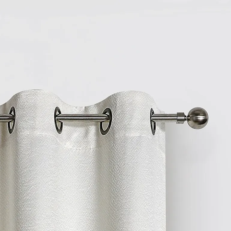 Regal Home Diamond Embossed Grommet Top Energy Saving Blackout Set of 2 Curtain Panel