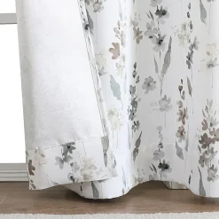 Regal Home Isla Printed Grommet Top Energy Saving Blackout Set of 2 Curtain Panel