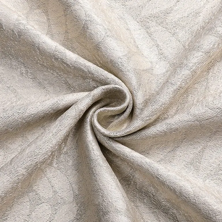 Regal Home Joelle Embossed Grommet Top Energy Saving Blackout Set of 2 Curtain Panel