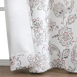 Regal Home Kelvis Printed Grommet Top Energy Saving Blackout Set of 2 Curtain Panel