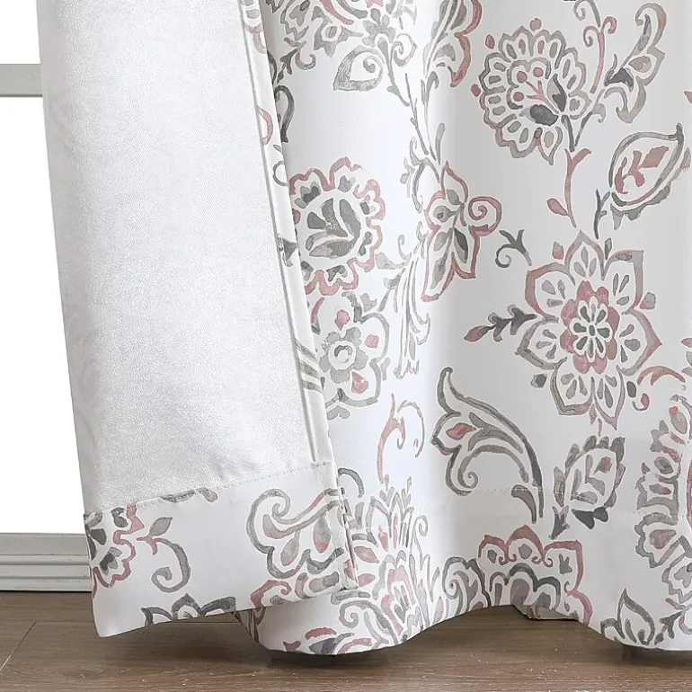 Regal Home Kelvis Printed Grommet Top Energy Saving Blackout Set of 2 Curtain Panel
