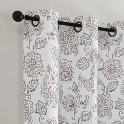Regal Home Kelvis Printed Grommet Top Energy Saving Blackout Set of 2 Curtain Panel