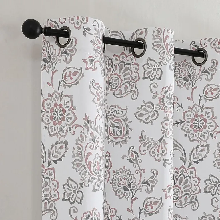 Regal Home Kelvis Printed Grommet Top Energy Saving Blackout Set of 2 Curtain Panel
