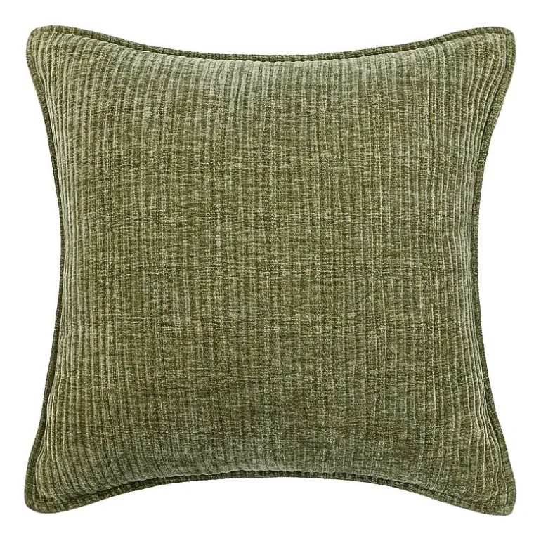 Regal Home Lila Ribbed Down Alt 20x20 Square Throw Pillow