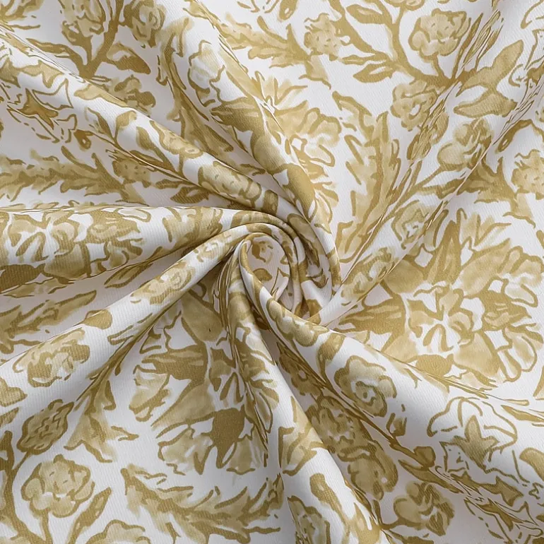 Regal Home Norwood Printed Grommet Top Blackout Set of 2 Curtain Panel