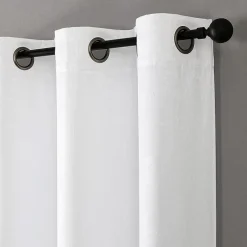 Regal Home Pascal Grommet Top Energy Saving Embossed Blackout Set of 2 Curtain Panel
