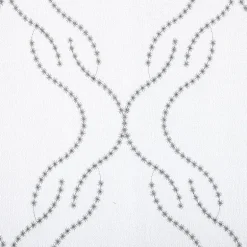 Regal Home Sterling Matte Grommet Top Sheer Curtain Panel