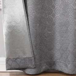 Regal Home Tobias Grommet Top Energy Saving Embossed Blackout Set of 2 Curtain Panel