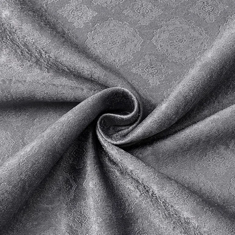 Regal Home Tobias Grommet Top Energy Saving Embossed Blackout Set of 2 Curtain Panel