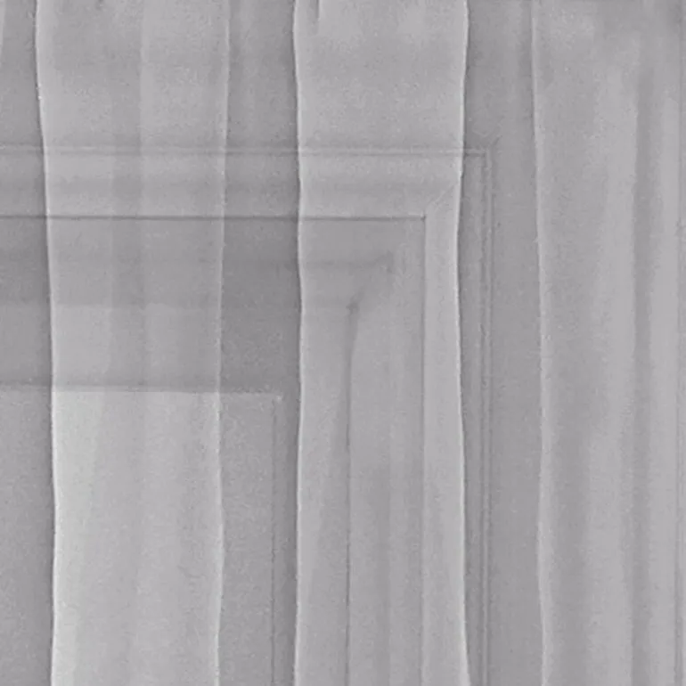 Regal Home Voile Solid Rod Pocket Ascot Valance