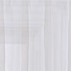 Regal Home Voile Solid Rod Pocket Ascot Valance