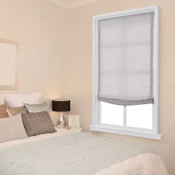Relaxed Cordless Light-Filtering Roman Shade