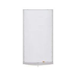 Relaxed Cordless Light-Filtering Roman Shade