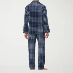 Residence Mens Flannel Long Sleeve 2-pc. Big and Tall Pajama Set