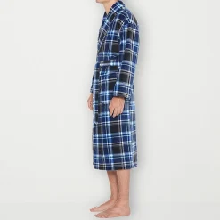 Residence Mens Tall Fleece Long Sleeve Long Length Robe