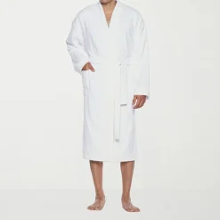 Residence Mens-Tall Terry Cloth Kimono Robe Long Sleeve Long Length