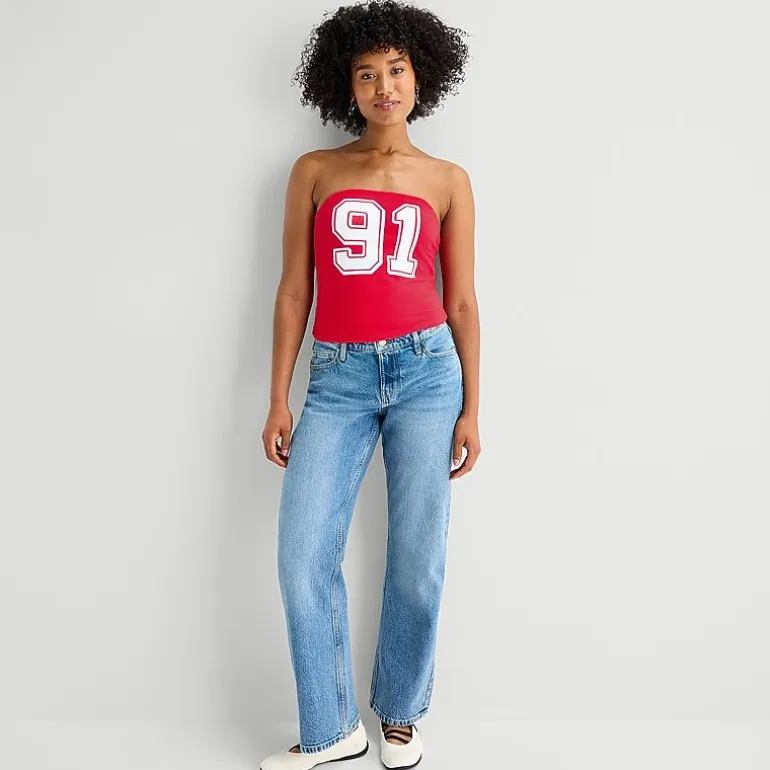 Reversible Womens Juniors Tube Top