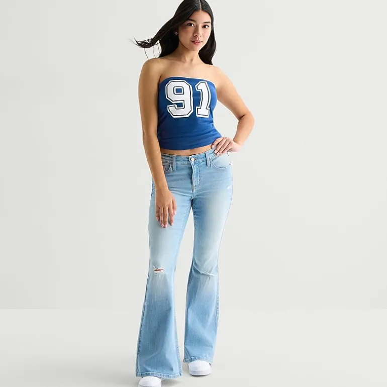 Reversible Womens Juniors Tube Top