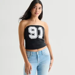 Reversible Womens Juniors Tube Top